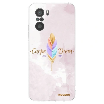 Picasee silikonový průhledný obal pro Xiaomi Poco F3 - Užívej dne