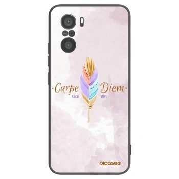 Picasee silikonový černý obal pro Xiaomi Poco F3 - Užívej dne