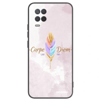 Picasee silikonový černý obal pro Realme 8 5G - Užívej dne