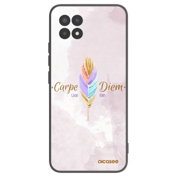Picasee silikonový černý obal pro Realme 8i - Užívej dne