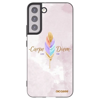 Picasee silikonový černý obal pro Samsung Galaxy S22+ 5G - Užívej dne