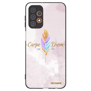 Picasee silikonový černý obal pro Samsung Galaxy A23 A236B 5G - Užívej dne