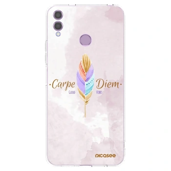 Picasee silikonový průhledný obal pro Honor 8X - Užívej dne