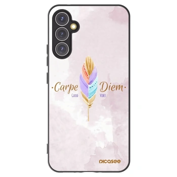 Picasee silikonový černý obal pro Samsung Galaxy A34 5G A346B - Užívej dne