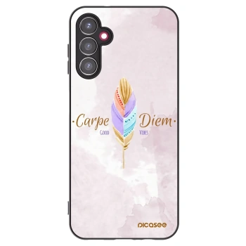 Picasee silikonový černý obal pro Samsung Galaxy A14 5G A146P - Užívej dne