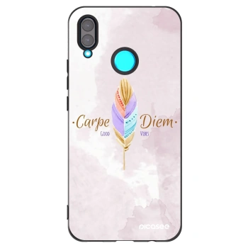 Picasee silikonový černý obal pro Huawei Nova 3 - Užívej dne