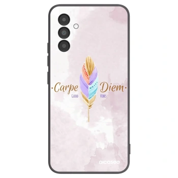 Picasee silikonový černý obal pro Samsung Galaxy A04s A047F - Užívej dne