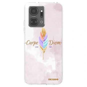 Picasee silikonový průhledný obal pro Honor X7a - Užívej dne