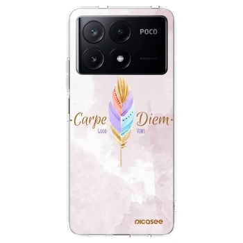 Picasee silikonový průhledný obal pro Xiaomi Poco X6 Pro - Užívej dne