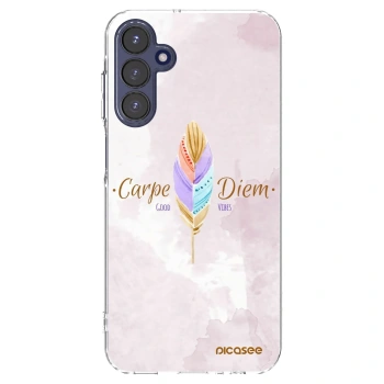 Picasee silikonový průhledný obal pro Samsung Galaxy A15 A155F 4G - Užívej dne