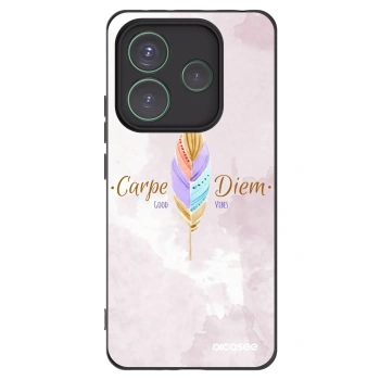 Picasee silikonový černý obal pro Xiaomi Redmi Note 14 5G - Užívej dne