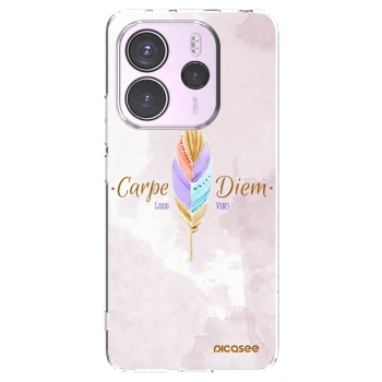 Picasee silikonový průhledný obal pro Xiaomi Redmi Note 14 4G - Užívej dne