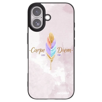 Picasee silikonový černý obal pro Apple iPhone 17 - Užívej dne