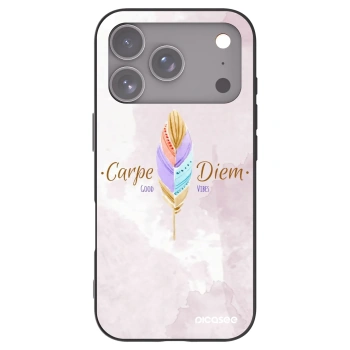 Picasee silikonový černý obal pro Apple iPhone 17 Pro - Užívej dne