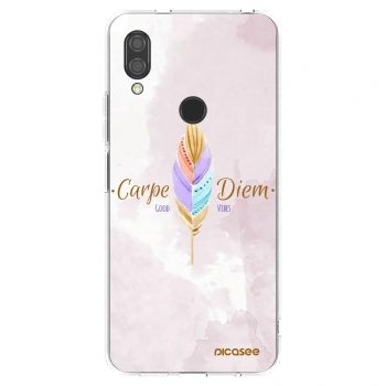 Picasee silikonový průhledný obal pro Xiaomi Redmi 7 - Užívej dne