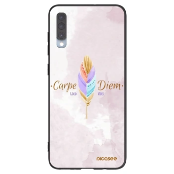 Picasee silikonový černý obal pro Samsung Galaxy A70 A705F - Užívej dne