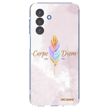 Picasee silikonový průhledný obal pro Samsung Galaxy A17 5G - Užívej dne