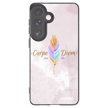Picasee silikonový černý obal pro Samsung Galaxy S26+ - Užívej dne