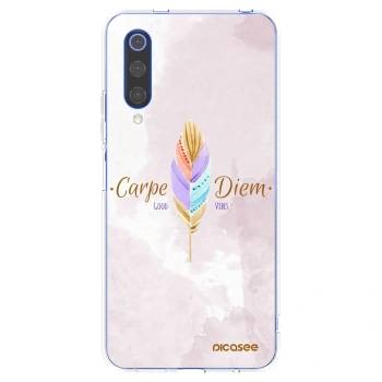 Picasee silikonový průhledný obal pro Xiaomi Mi 9 SE - Užívej dne