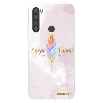 Picasee silikonový průhledný obal pro Xiaomi Redmi Note 8 - Užívej dne