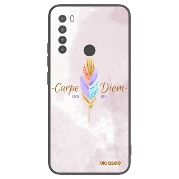 Picasee silikonový černý obal pro Xiaomi Redmi Note 8 - Užívej dne