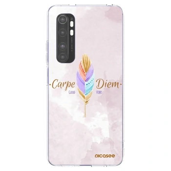 Picasee silikonový průhledný obal pro Xiaomi Mi Note 10 Lite - Užívej dne