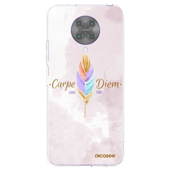 Picasee silikonový průhledný obal pro Xiaomi Poco F2 Pro - Užívej dne
