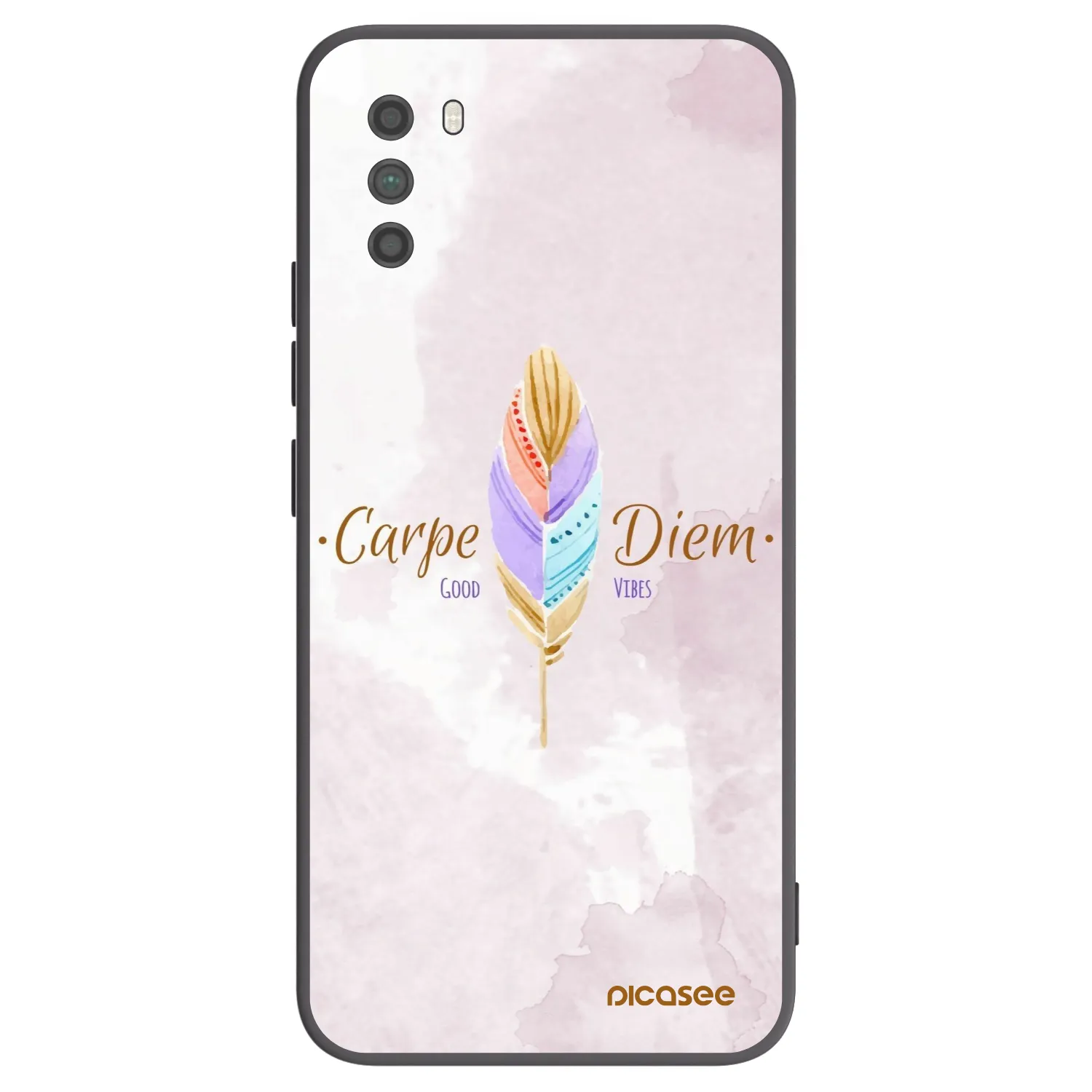 Picasee silikonový černý obal pro Xiaomi Poco M3 - Užívej dne