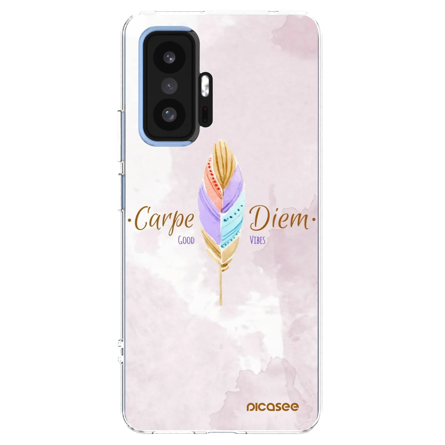 Picasee silikonový průhledný obal pro Xiaomi 11T Pro - Užívej dne