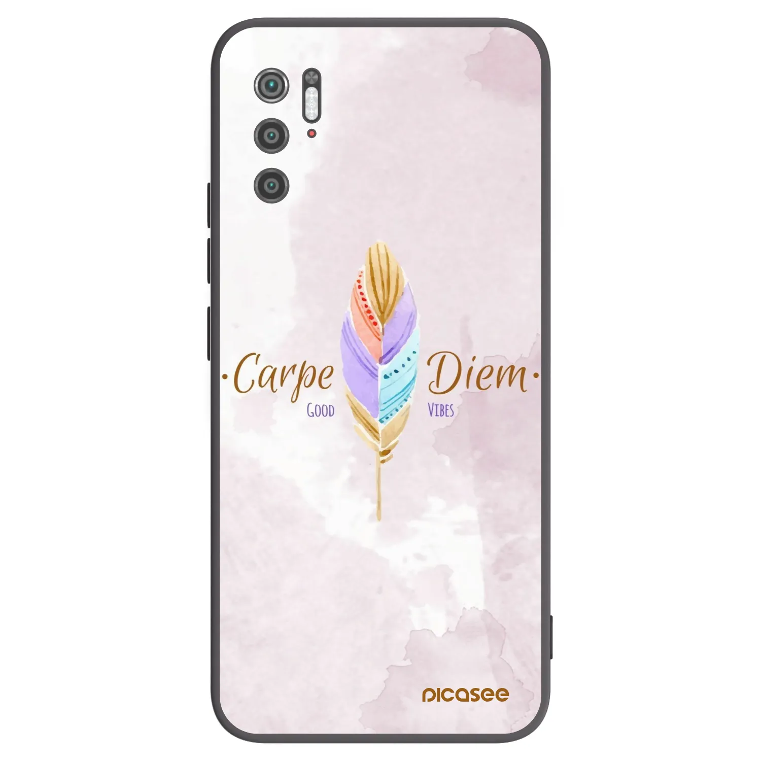 Picasee silikonový černý obal pro Xiaomi Poco M3 Pro 5G - Užívej dne