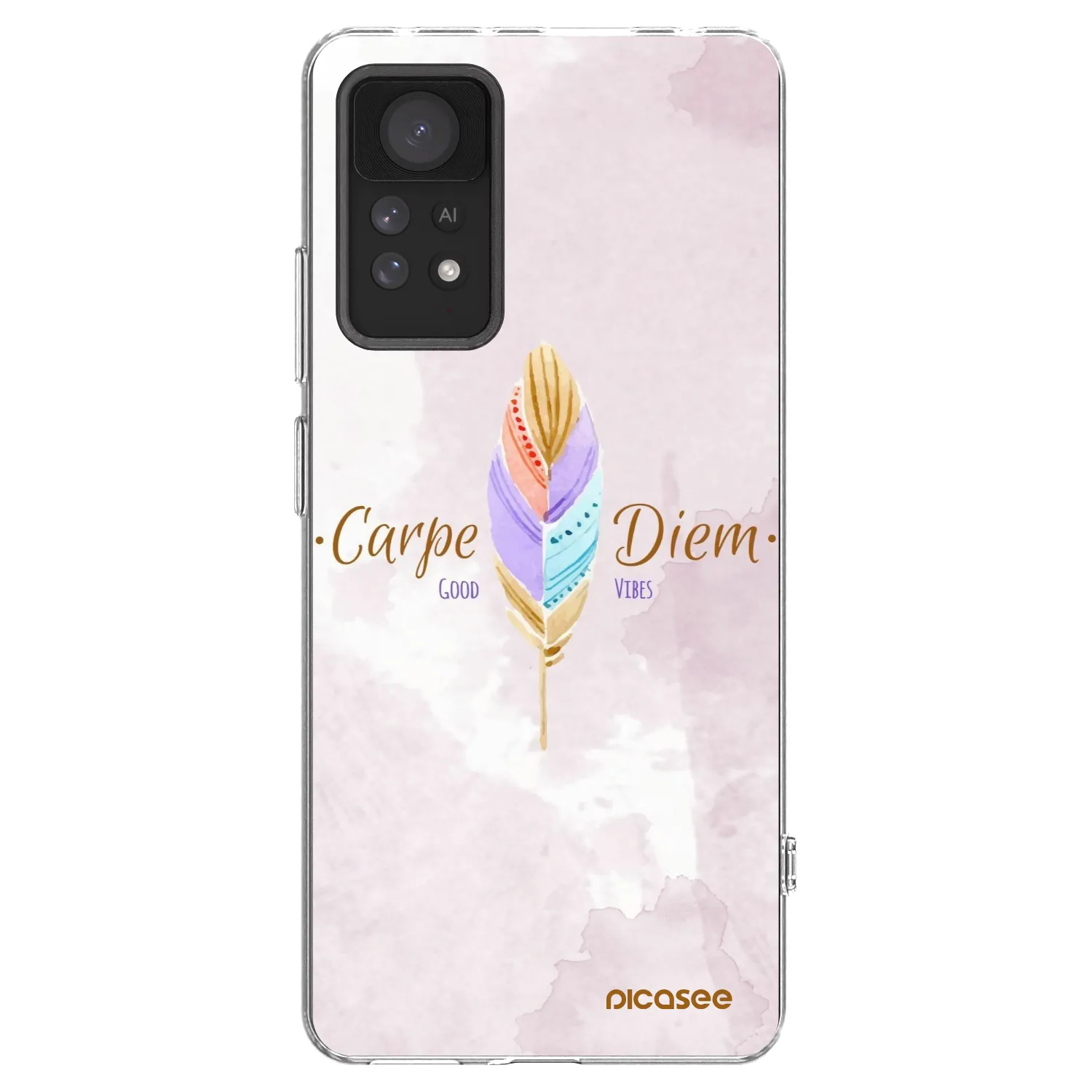 Picasee silikonový průhledný obal pro Xiaomi Redmi Note 11 Pro 5G - Užívej dne