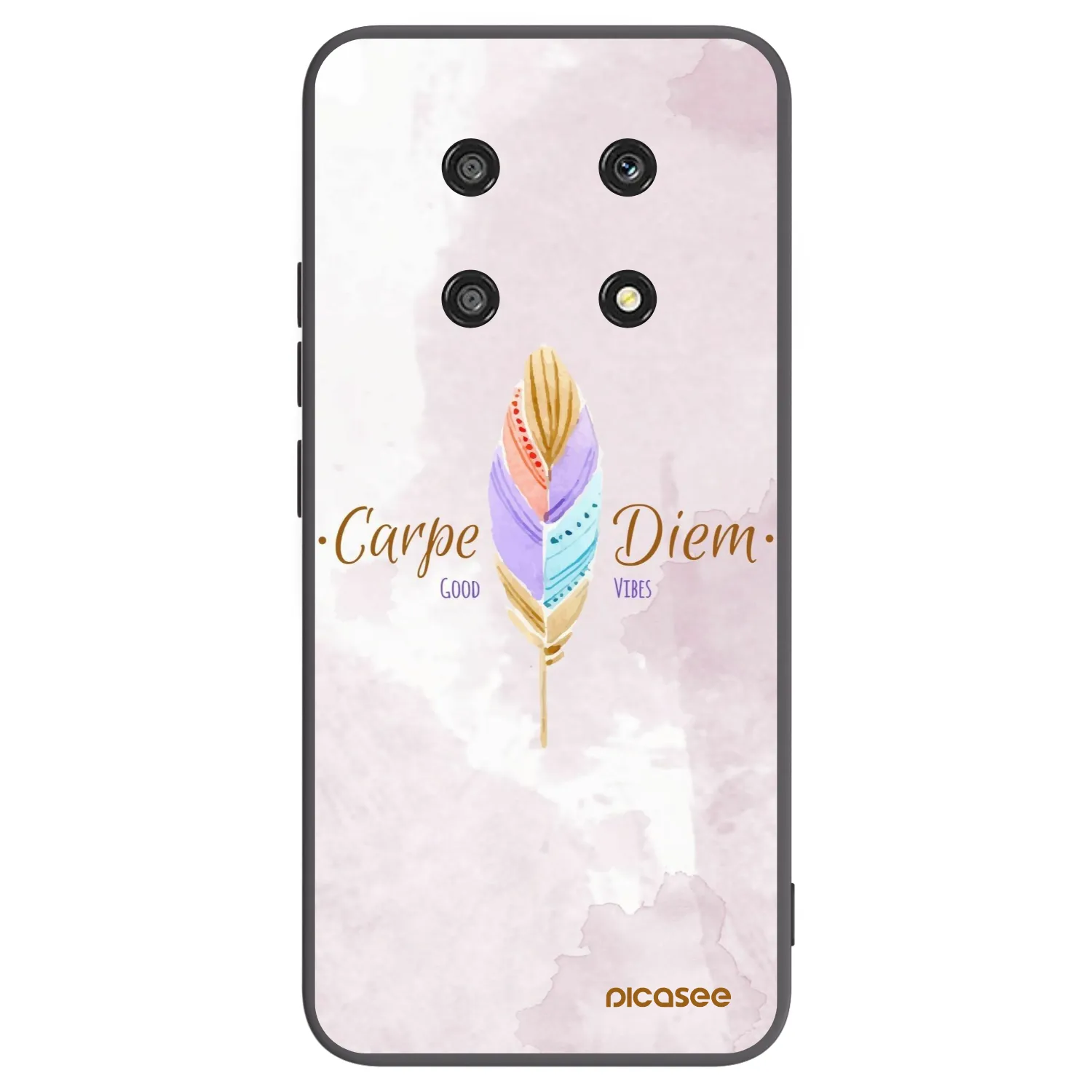 Picasee silikonový černý obal pro Honor Magic4 Lite 5G - Užívej dne