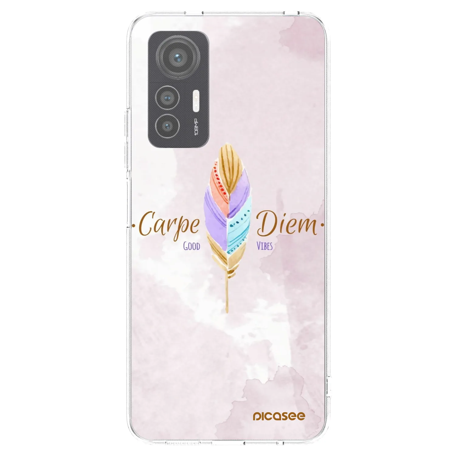 Picasee silikonový průhledný obal pro Xiaomi 12 Lite - Užívej dne