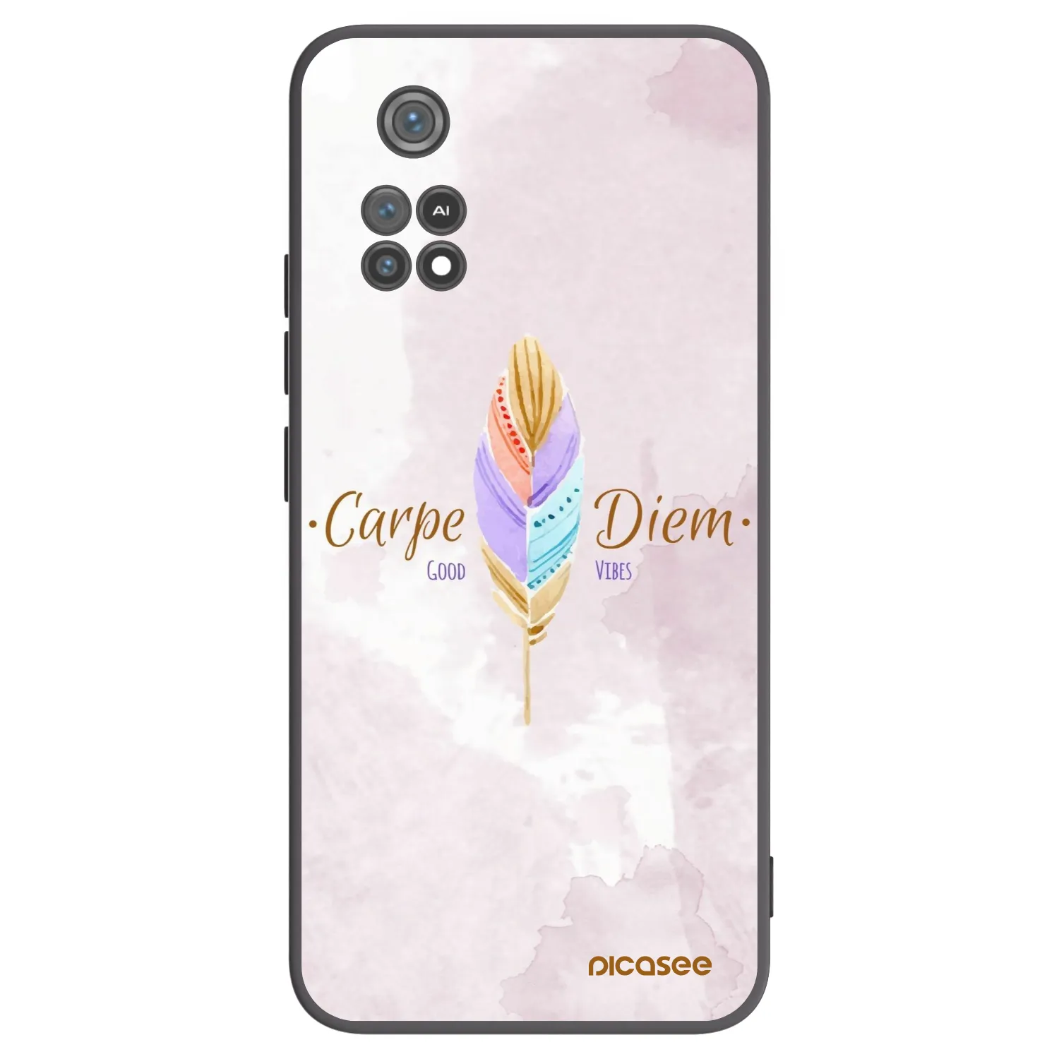 Picasee silikonový černý obal pro Xiaomi Poco M4 Pro - Užívej dne