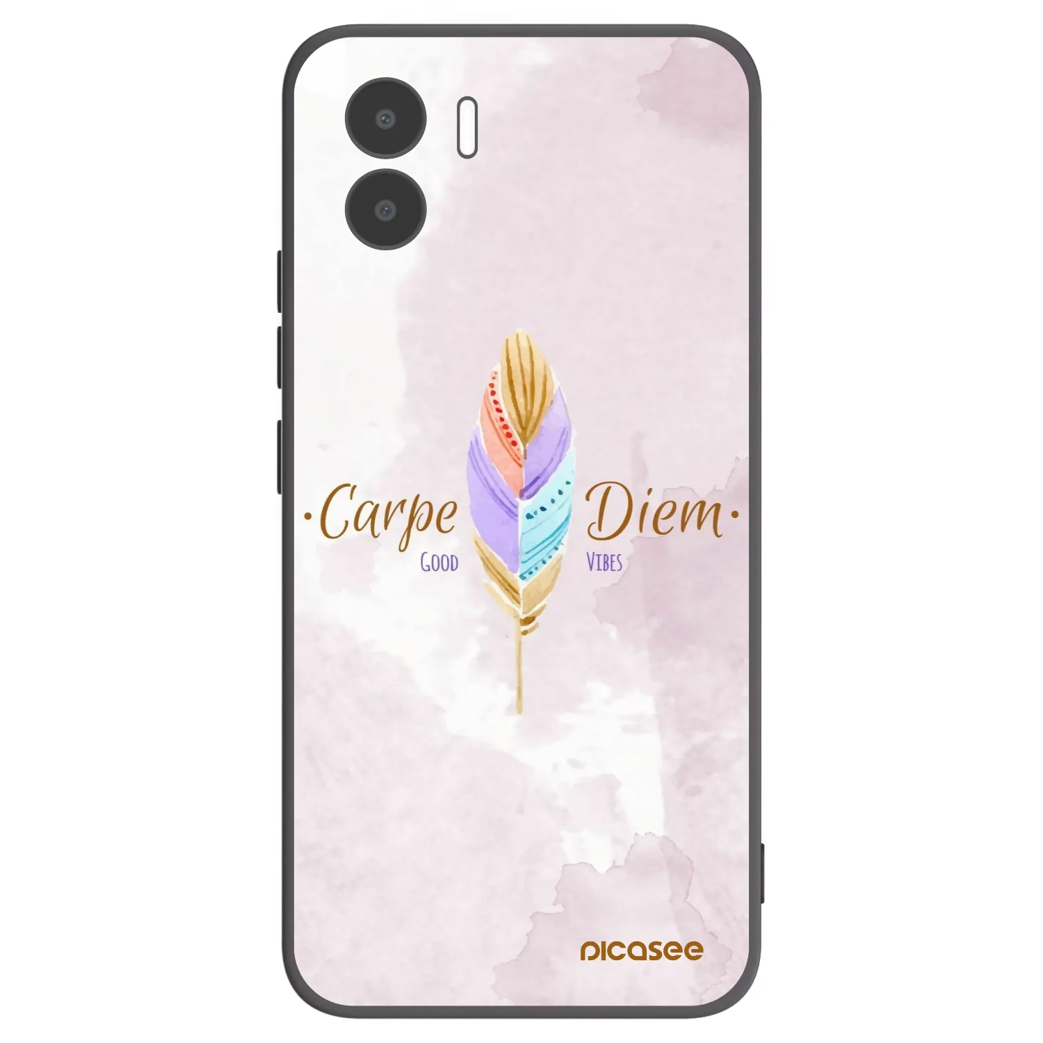 Picasee silikonový černý obal pro Xiaomi Redmi A1 - Užívej dne