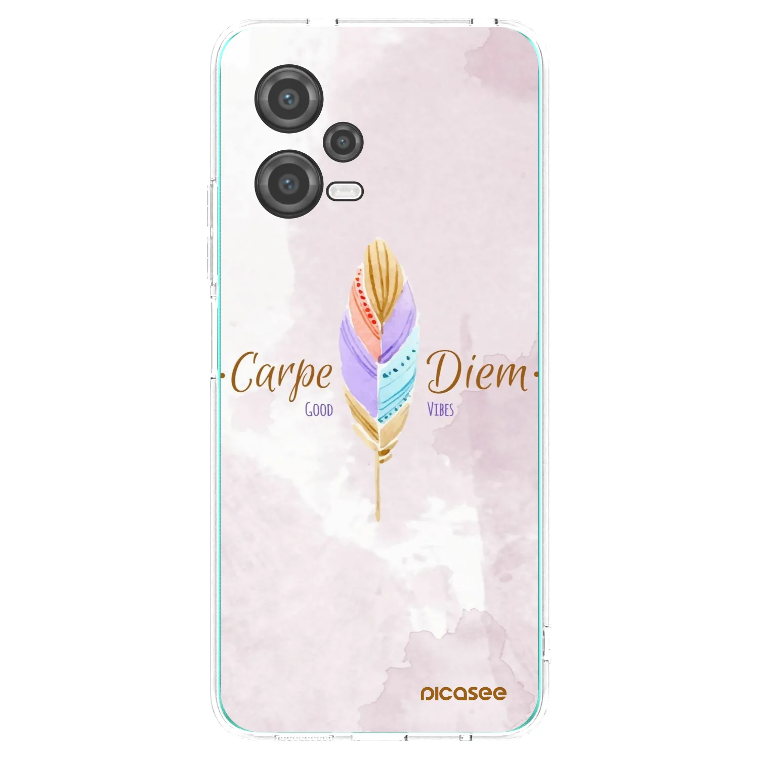 Picasee silikonový průhledný obal pro Xiaomi Poco X5 - Užívej dne