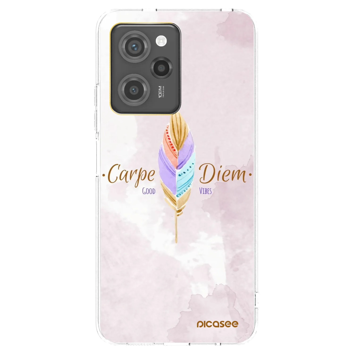 Picasee silikonový průhledný obal pro Xiaomi Poco X5 Pro - Užívej dne
