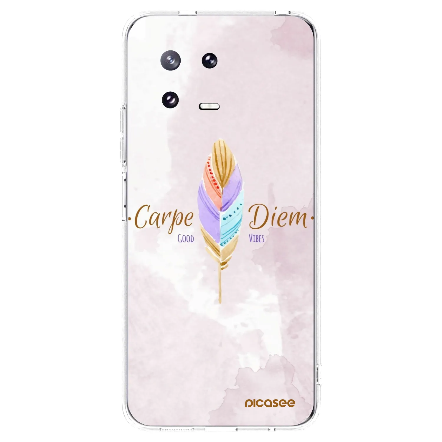 Picasee silikonový průhledný obal pro Xiaomi 13 Pro - Užívej dne