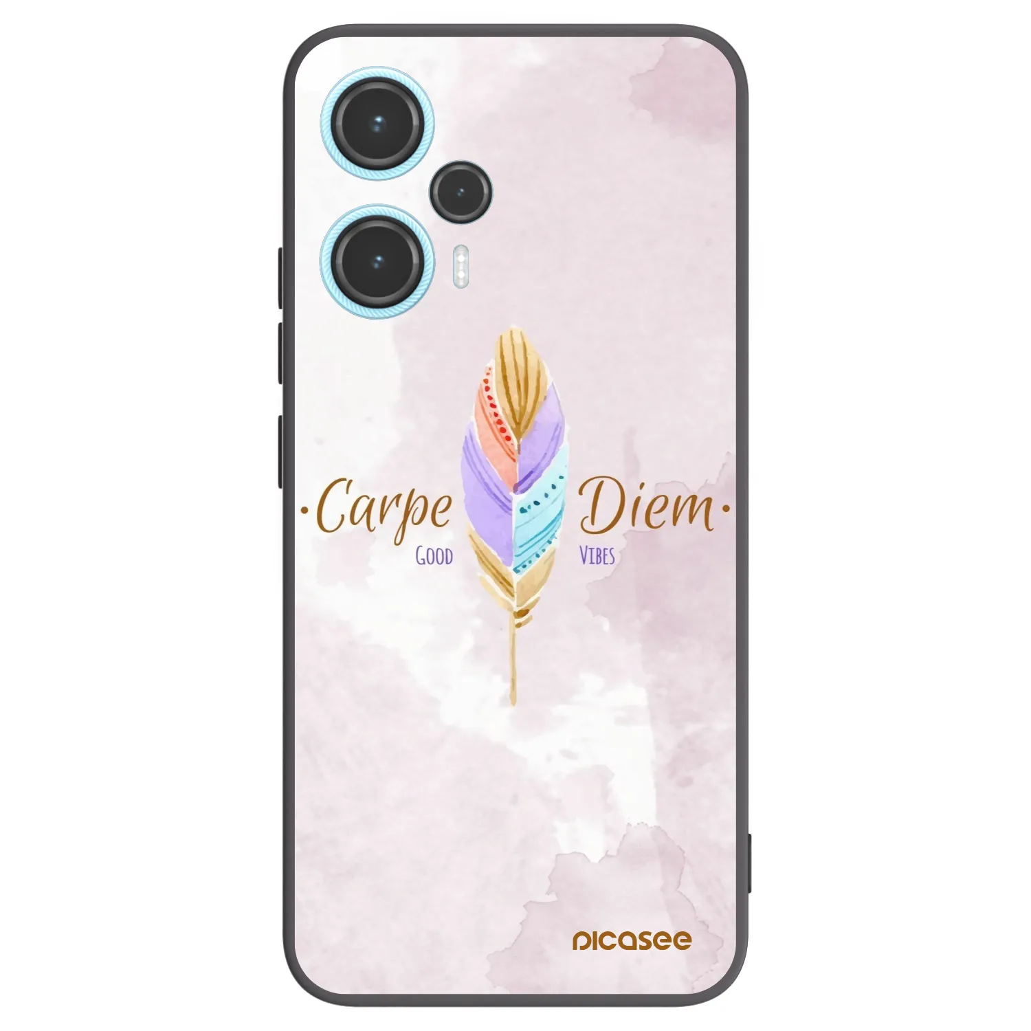 Picasee silikonový černý obal pro Xiaomi Poco F5 - Užívej dne