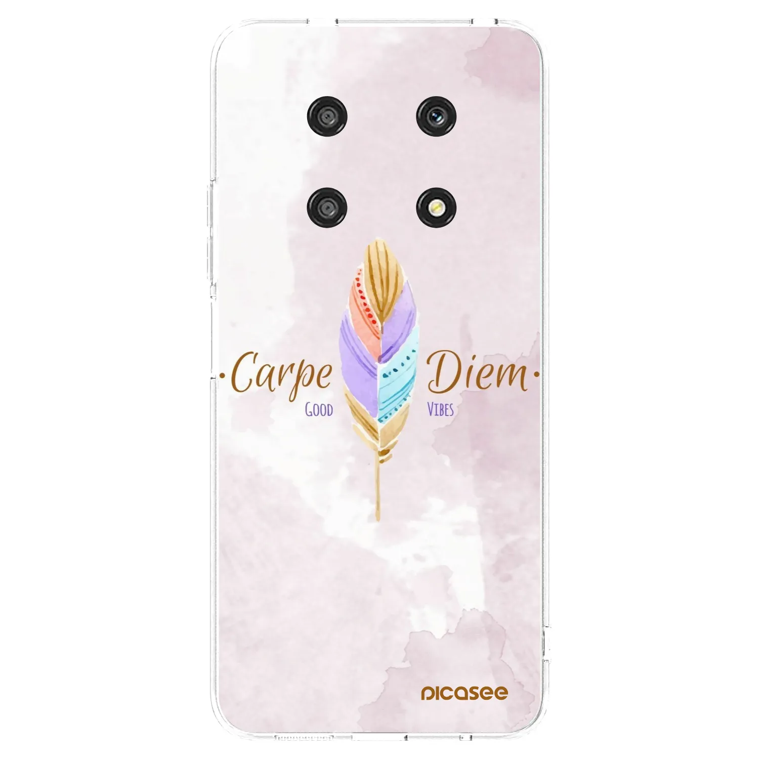 Picasee silikonový průhledný obal pro Honor Magic4 Lite 5G - Užívej dne