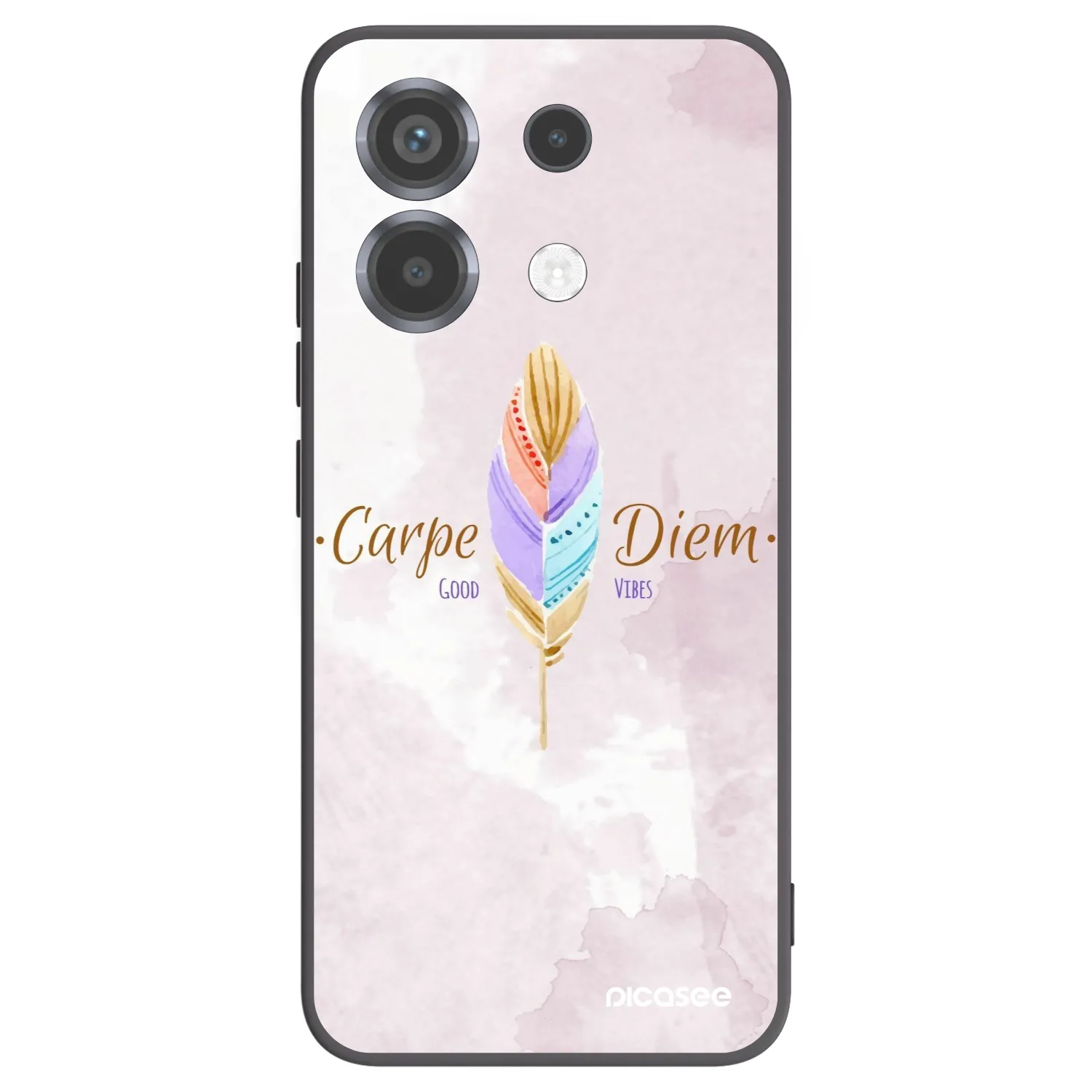 Picasee silikonový černý obal pro Xiaomi Poco X6 - Užívej dne