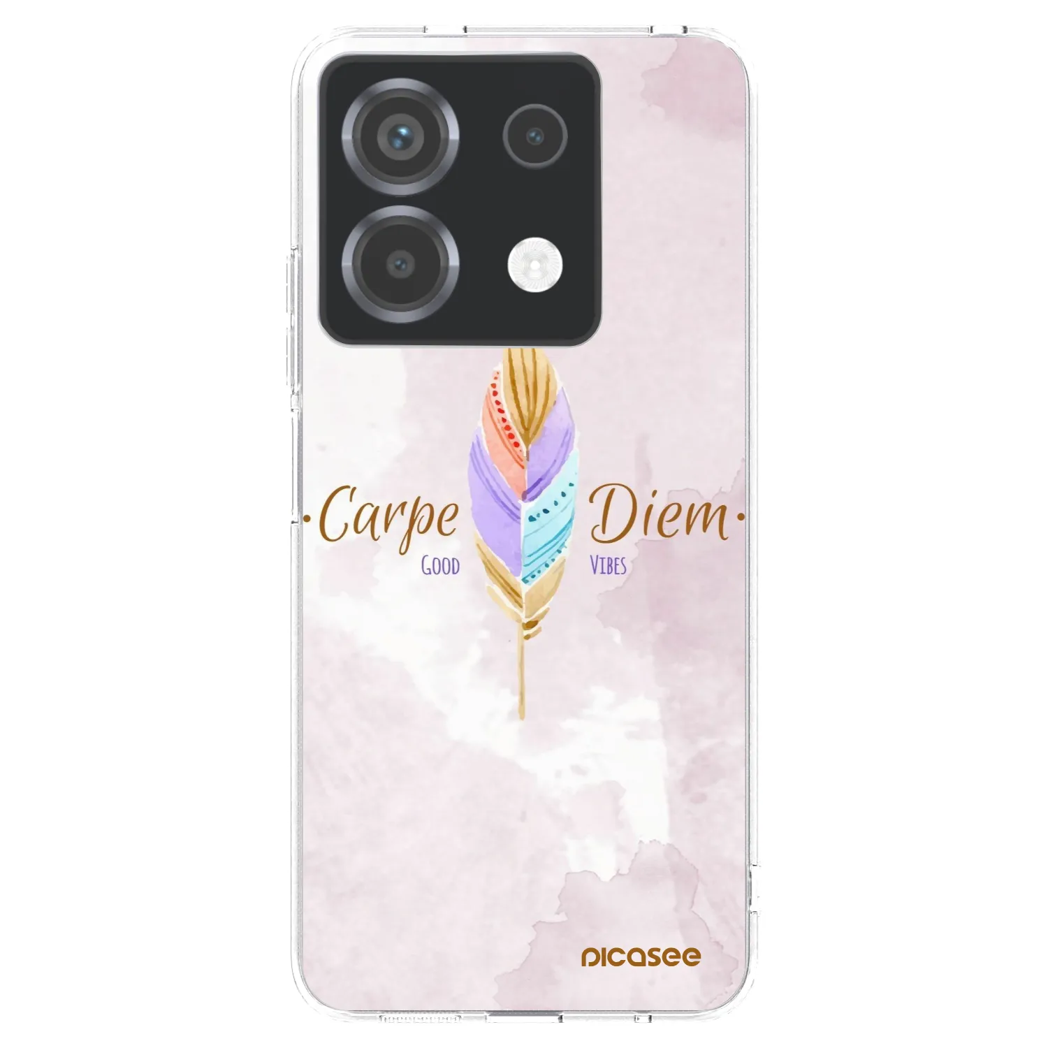 Picasee silikonový průhledný obal pro Xiaomi Poco X6 - Užívej dne