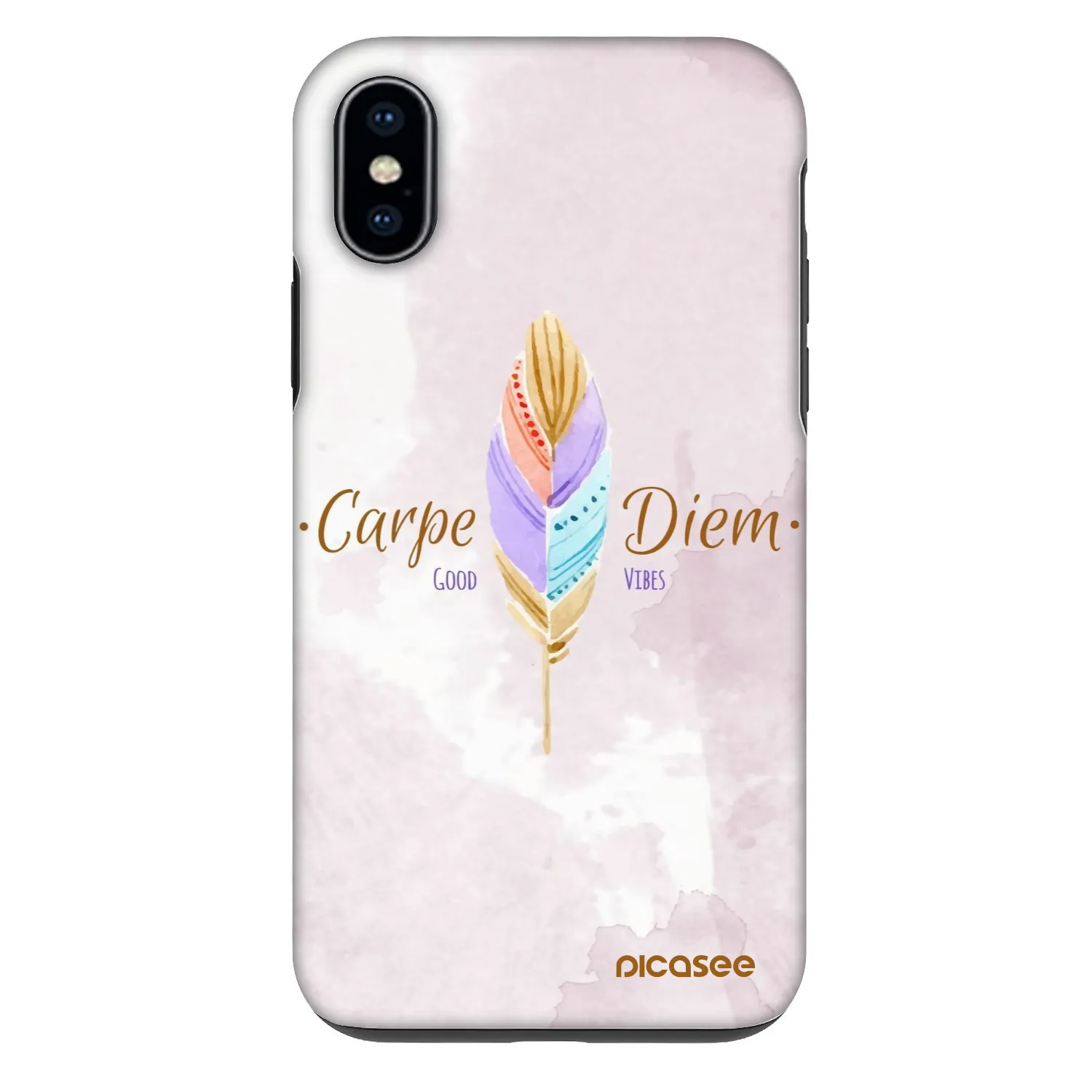 Picasee Fashion Case pro Apple iPhone X/XS - Užívej dne