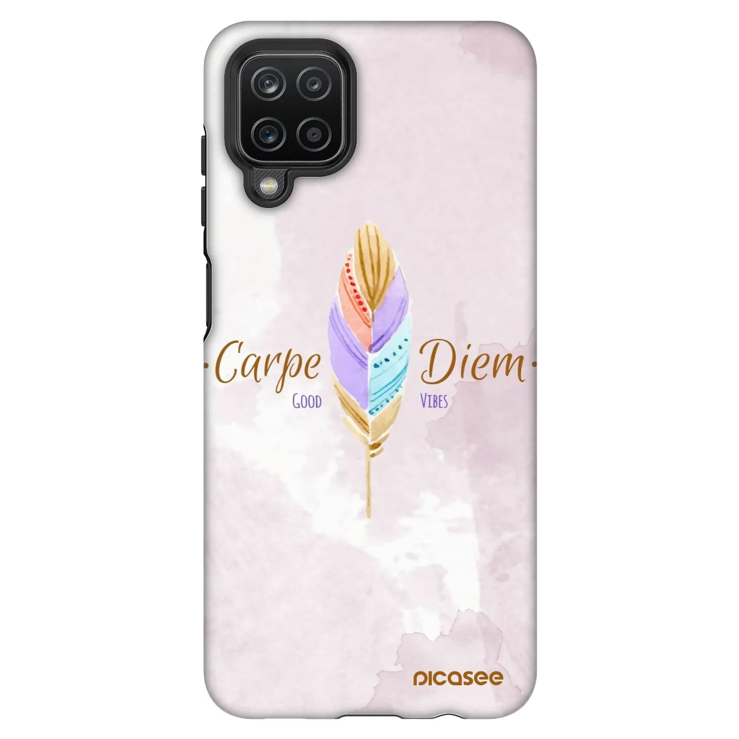 Picasee Fashion Case pro Samsung Galaxy A12 A125F - Užívej dne
