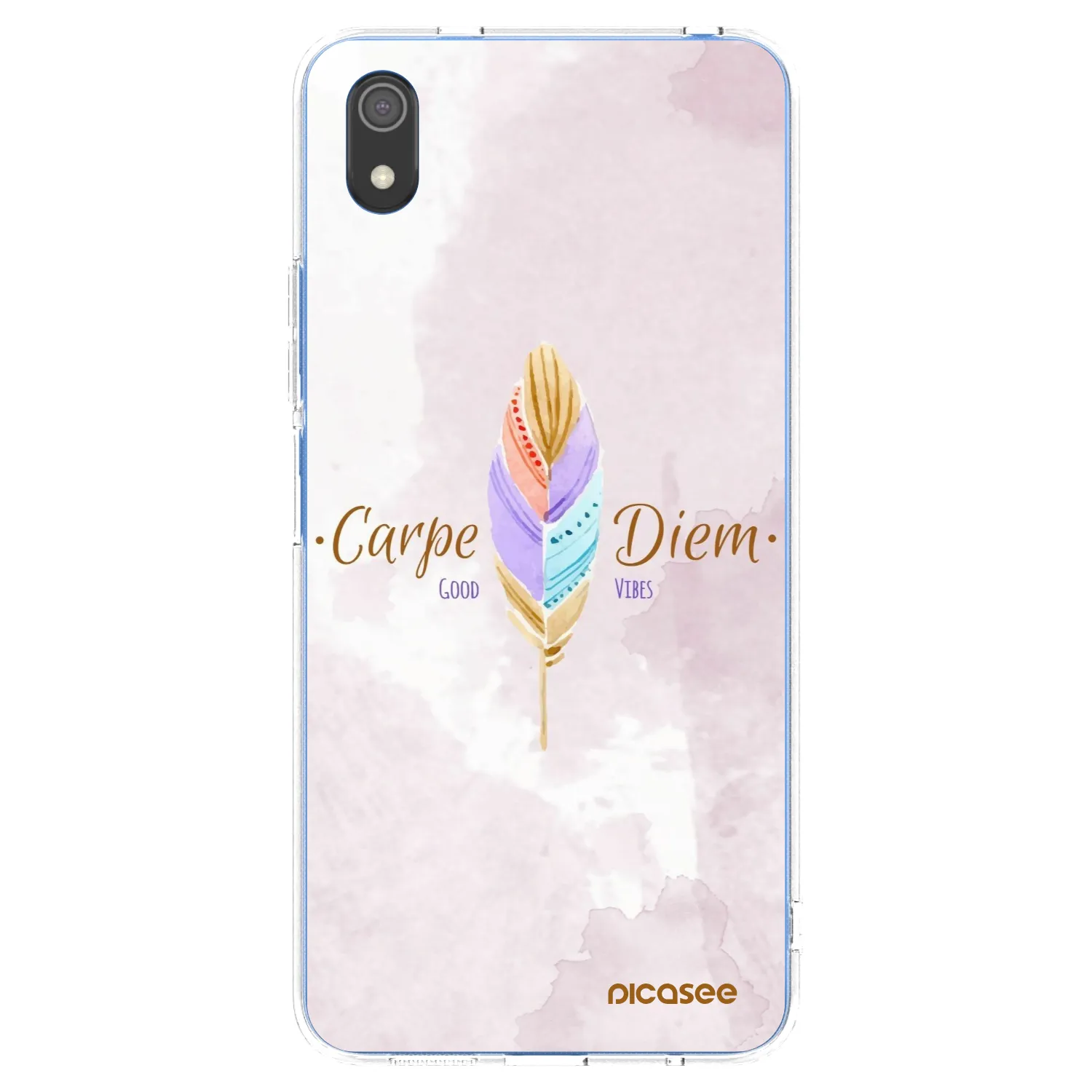 Picasee silikonový průhledný obal pro Xiaomi Redmi 7A - Užívej dne