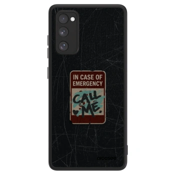 Picasee ULTIMATE CASE pro Samsung Galaxy S20 FE - EMERGENCY