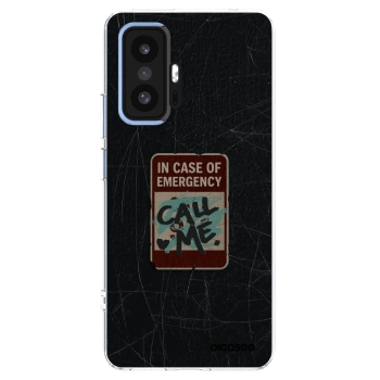 Picasee silikonový průhledný obal pro Xiaomi 11T - EMERGENCY