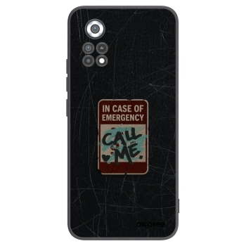 Picasee silikonový černý obal pro Xiaomi Poco X4 Pro 5G - EMERGENCY