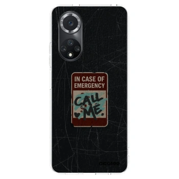Picasee silikonový průhledný obal pro Huawei Nova 9 SE - EMERGENCY