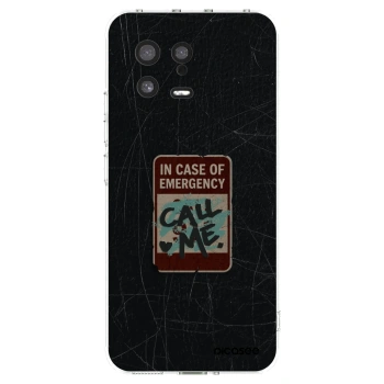 Picasee silikonový průhledný obal pro Xiaomi 13 - EMERGENCY